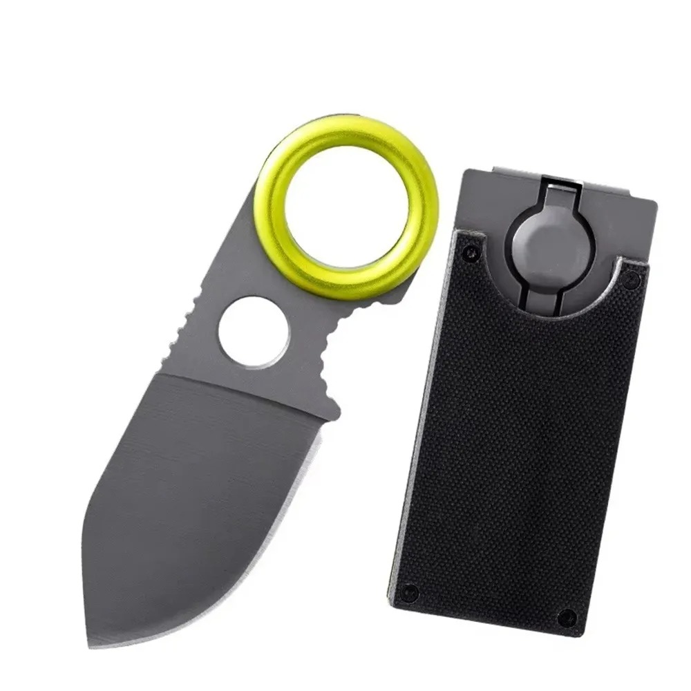 Edc Carry Pocket Knife - Mini Faca de Lâmina Fixa EDC
