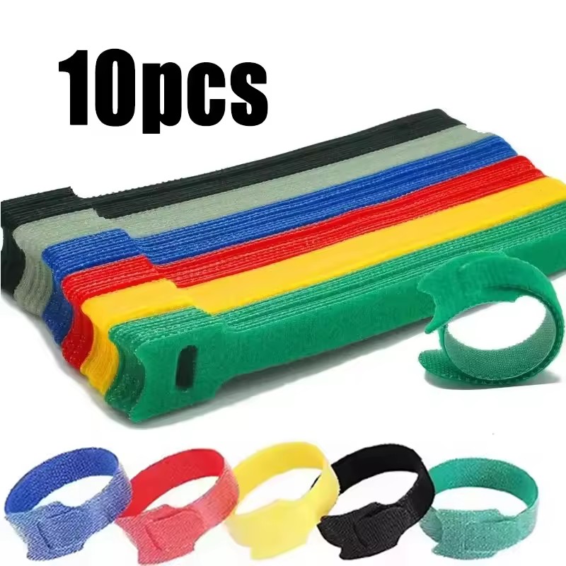 Gear Tie Reusable - 10-50 Peças de Fitas de Fixação