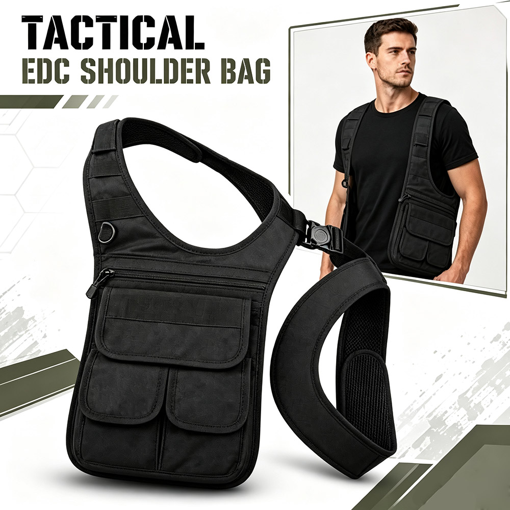 Edc Carry Pocket Pouch - Bolsa Tática Oculta para Ferramentas de
