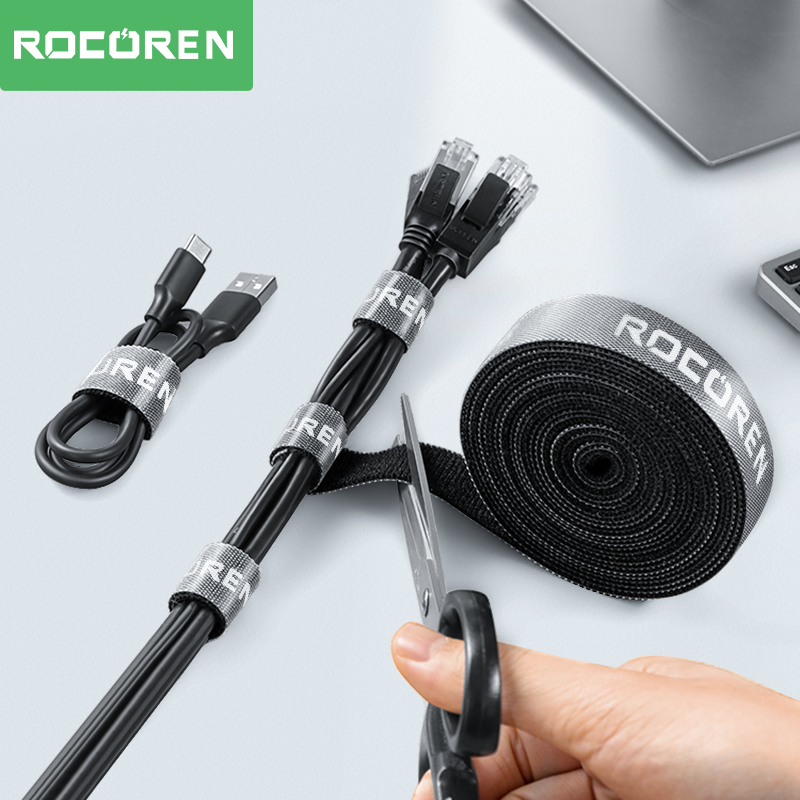 Gear Tie Reusable - Organizador de Cabos Rocoren, Cintas de