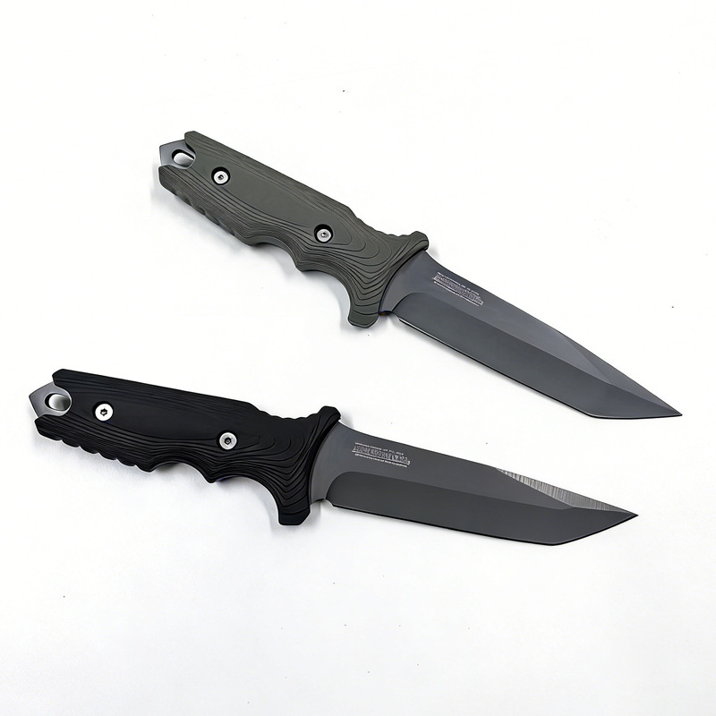 Edc Concealed Carry Knife - Faca Reta de Aço Inoxidável de