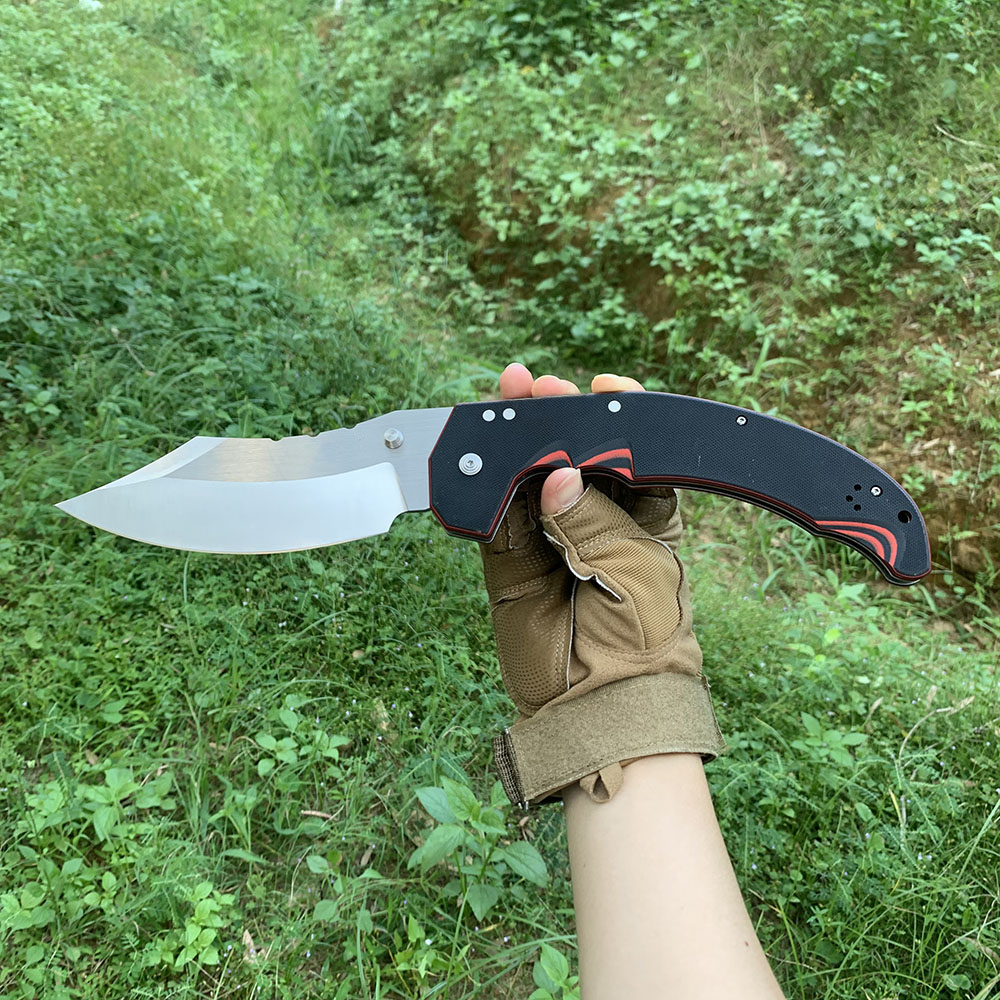 Edc Concealed Carry Knife - Faca Dobrável Mayhem, Faca de Caça