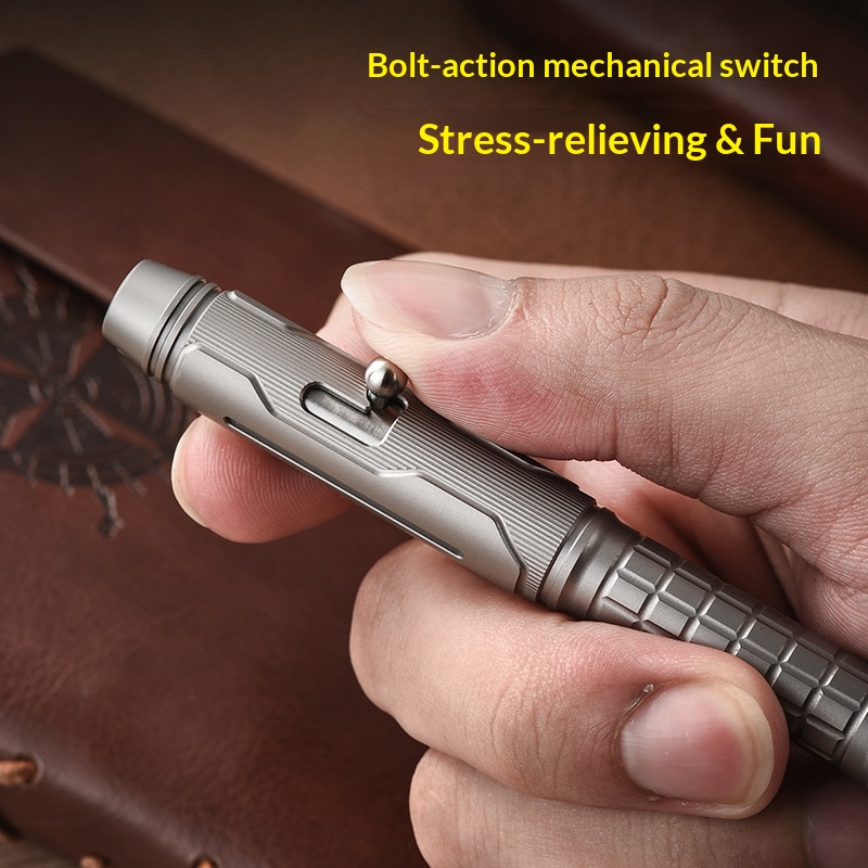 Caneta Tática Portátil de Liga - Pen Tactical Glass avaliação e preço