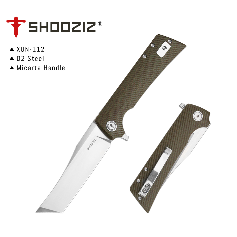 Faca Dobrável Shooziz XUN112 E - Edc Carry For Men avaliação e preço