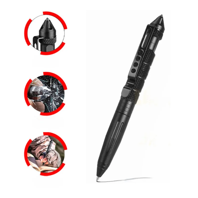 Caneta Tática Multifuncional p - Pen Tactical Glass avaliação e preço