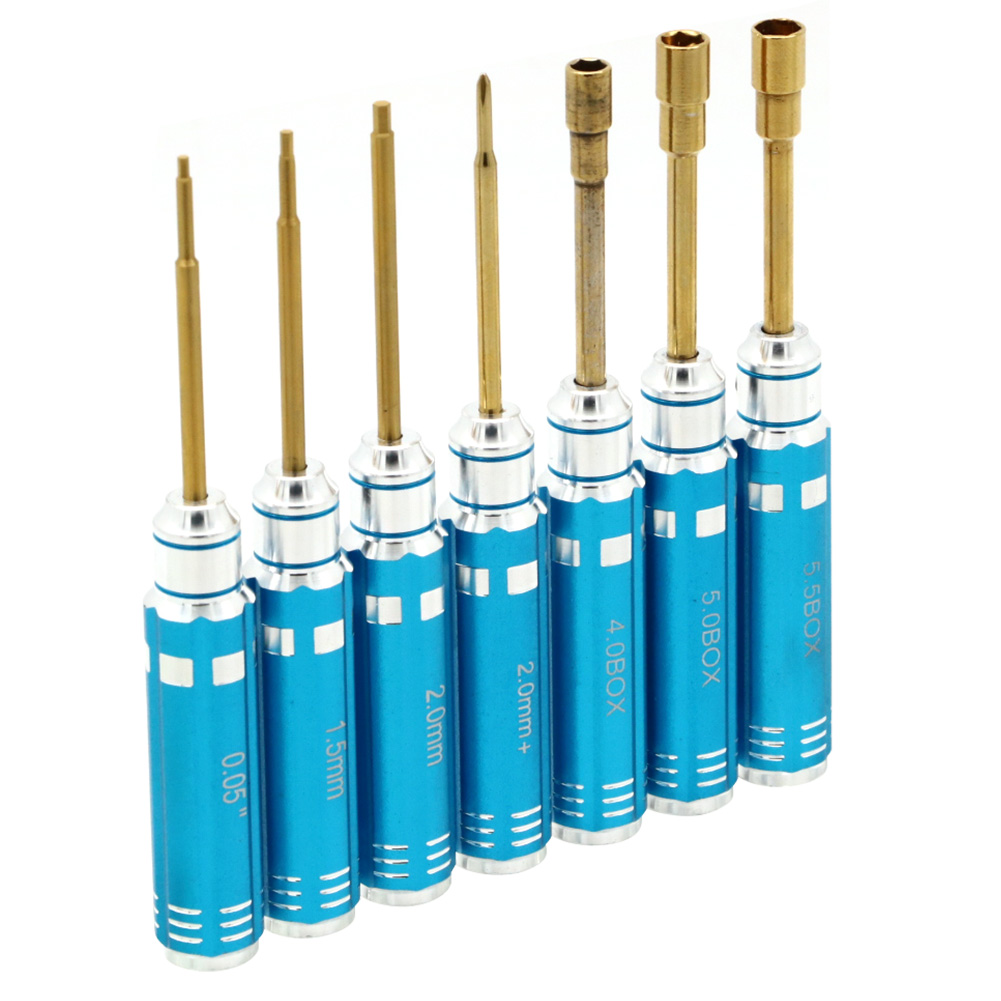7 pçs alça curta rc hex chave  - Micro Screwdriver Kit avaliação e preço