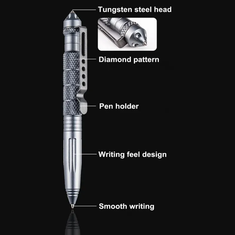 Caneta tática militar multifun - Pen Tactical Glass avaliação e preço