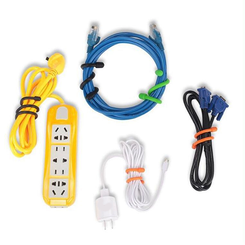 Abraçadeiras de silicone 5 peç - Gear Tie Reusable avaliação e preço