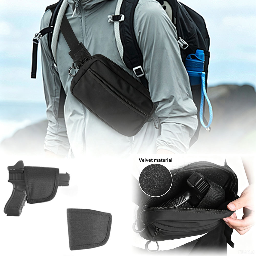 Bolsa de Cintura Tática para T - Edc Concealed Carry Fanny Pack avaliação e preço