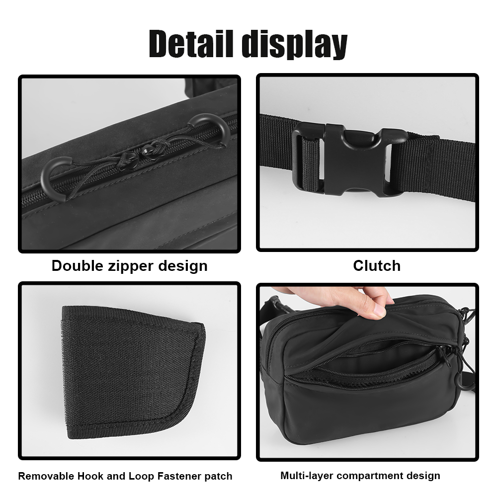 Bolsa de Cintura Tática para T - Edc Concealed Carry Fanny Pack avaliação e preço
