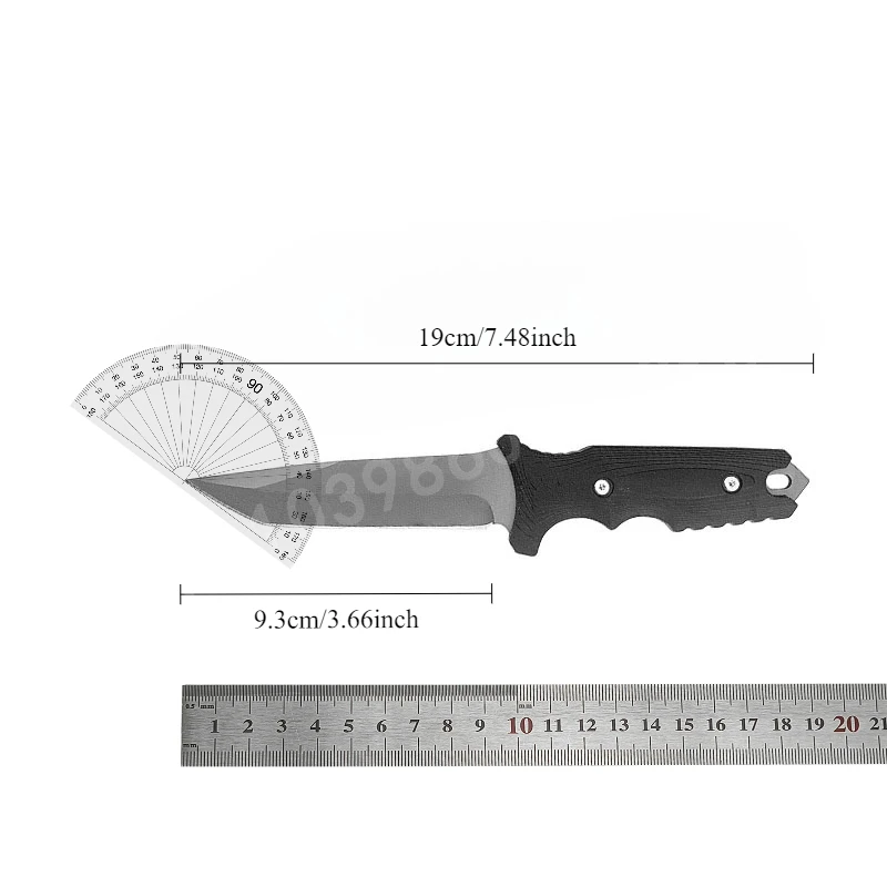 Faca Reta de Aço Inoxidável de - Edc Concealed Carry Knife avaliação e preço