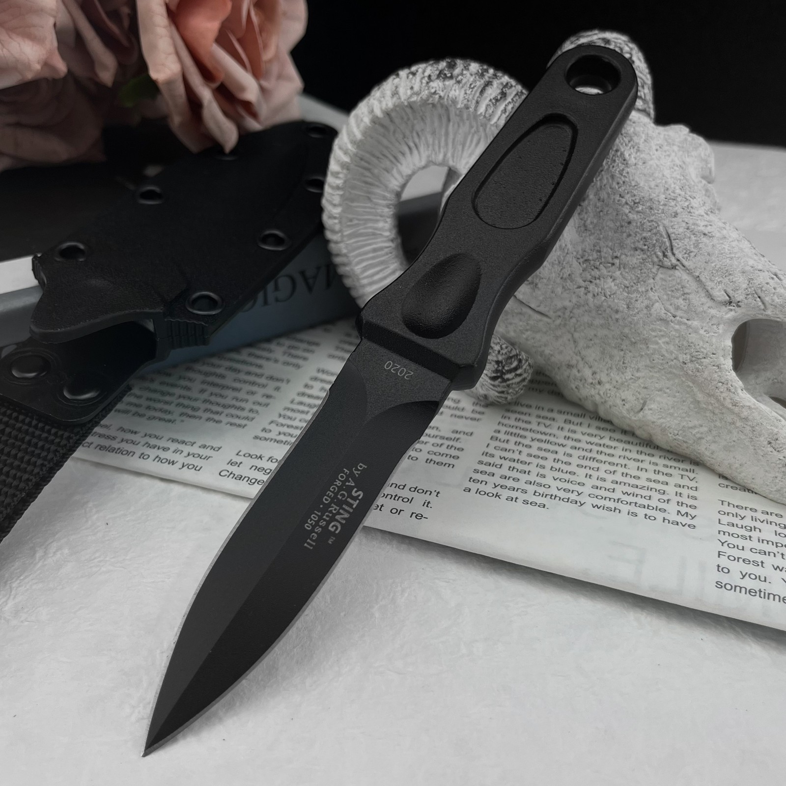 Faca de Lâmina Fixa Multifunci - Everyday Carry (Edc) Knife avaliação e preço