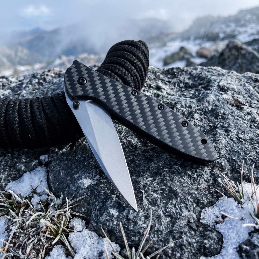 Faca de Bolso Dobrável 1660 pa - Edc Carry Pocket Knife avaliação e preço